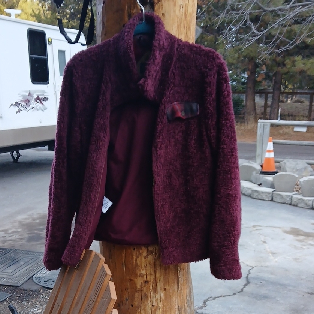 Pendleton Maroon Teddy Jacket - image 5